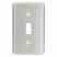 Leviton 83001 Toggle Wallplate