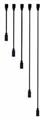 Juno Lighting TLRW12BL Jno Tlrw12bl Trac12 Extension Wand