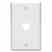 Leviton 84017-40 Phone/Cable Wallplate