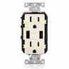 Leviton T5632-T Receptacle / USB Charger Combo