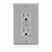 Leviton AFTR1-GY Arc Fault/Tamper Receptacle