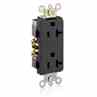 Leviton 16342-E 20A Decora Duplex Receptacle