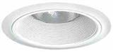 Juno Lighting 24WWH Tapered Baffle Trim