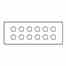 Cooper B-line PBCS12 Cooper B-Line  Type 12 Angle Front Pushbutton Enclosure