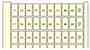 Abb 0232 060.03 ABB Entrelec  RC65 Vertical Marking Cards