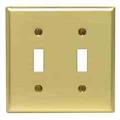 Leviton 81009-PB Toggle Wallplate
