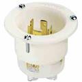 Leviton 7408-C #2cd Flanged Inlet