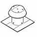 Broan 612 Aluminum Flat Roof Cap