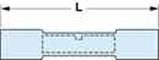 3m MH14BCK 3M  Seamless Butt Heat Shrink Connector (bulk)
