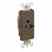 Leviton 16341 Brn Recept Pkd