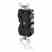 Leviton TBR20-E Tamper Resistant Duplex Receptacle