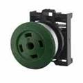 Eaton M22-DP-G-X Mom Mushroom Pb Grn Buttonless