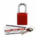 Brady 103533 Red Safety Lockout Padlock
