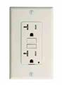 Leviton X7899-FW Tamper Resistant 20 Amp Nafta Gfci
